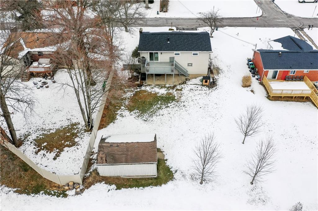 10 Rolling Road Cranberry Township, PA 16066 - Photo 38 of 39 An aerial view of the level back yard!