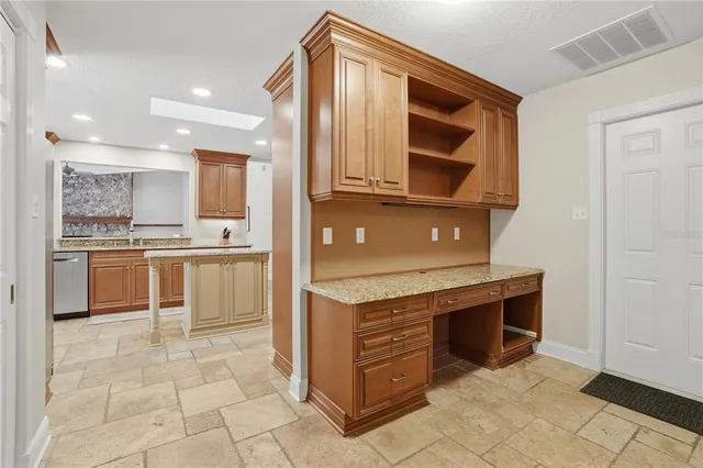 a view of a swimming pool with a backyard and trees