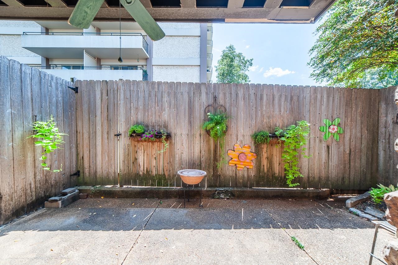 453 South Perkins Road, Unit 4531 Memphis, TN 38117 - Photo 31 of 40 Has its own faucet on the patio as well as one in the front. Also has added electric outlets in the front and on the patio. NOT ALL OF THE UNITS HAVE THIS!!