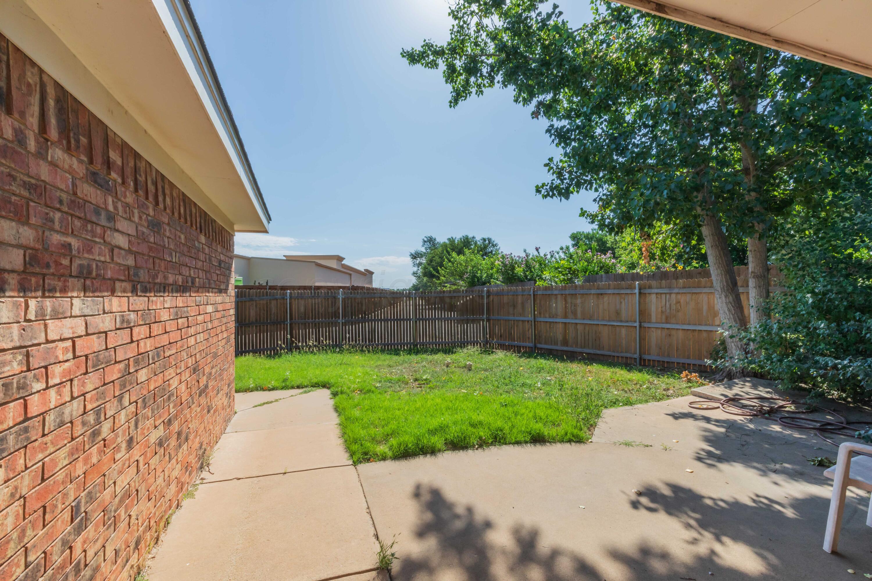 6013 Devon Drive Amarillo, TX 79109 - Photo 29 of 30 BACKYARD VIEW 1