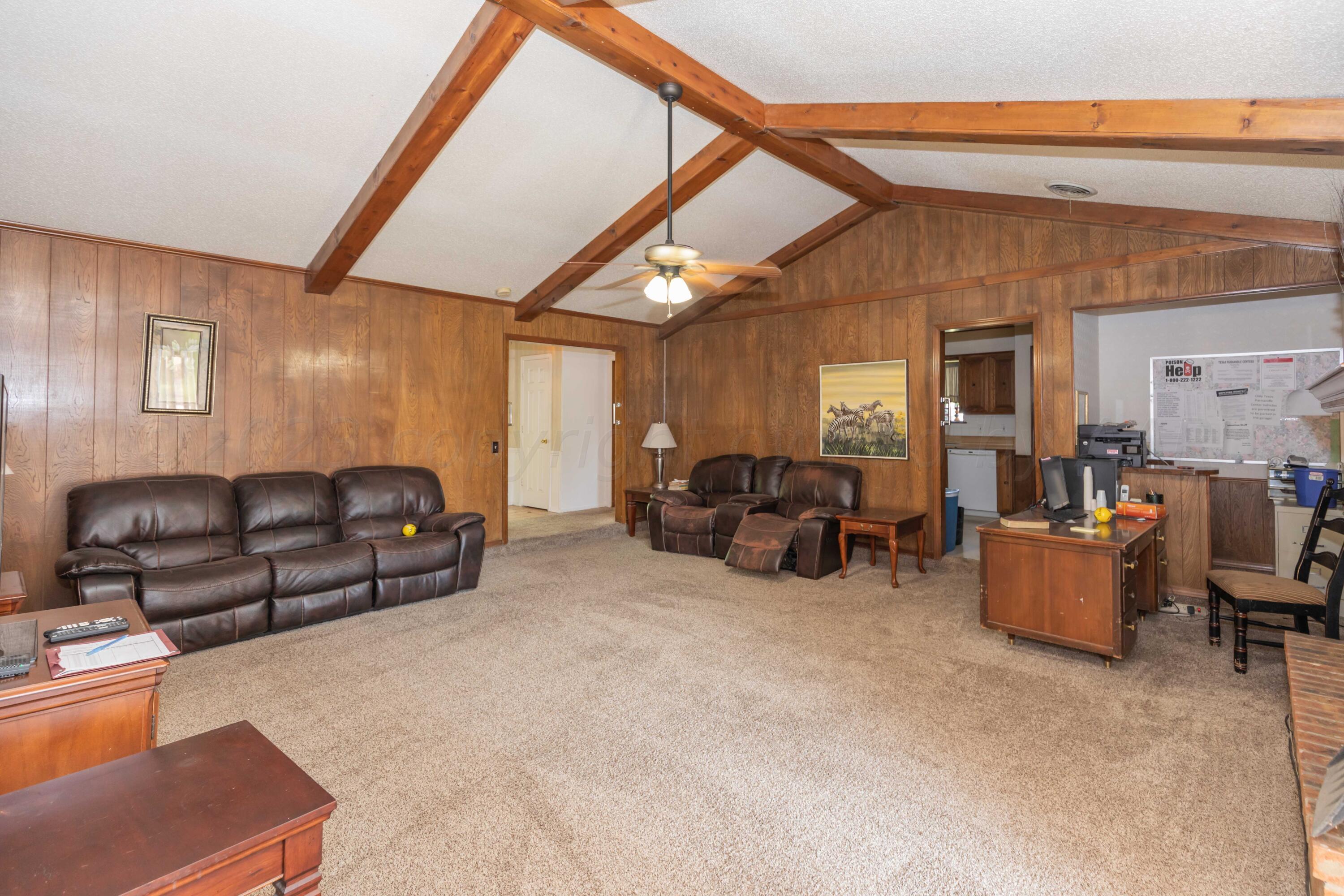 6013 Devon Drive Amarillo, TX 79109 - Photo 4 of 30 LIVING ROOM VIEW 2