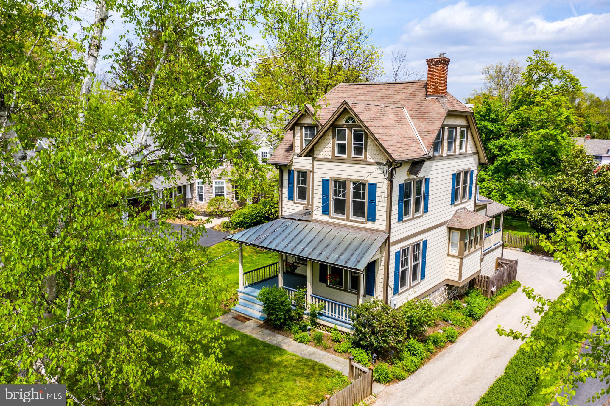 319 Conestoga Road Wayne, PA 19087 - Photo 2 of 37 Aerial view front
