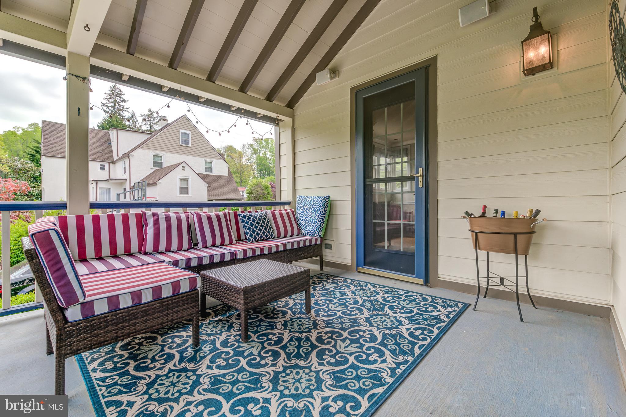 319 Conestoga Road Wayne, PA 19087 - Photo 24 of 37 Covered back porch