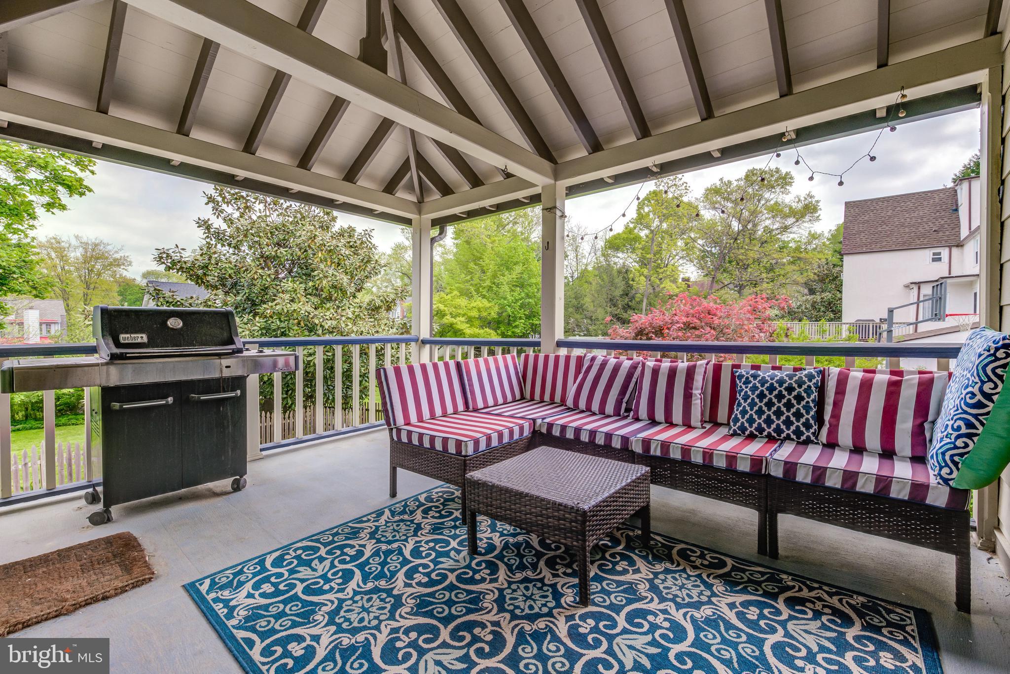 319 Conestoga Road Wayne, PA 19087 - Photo 25 of 37 Covered back porch