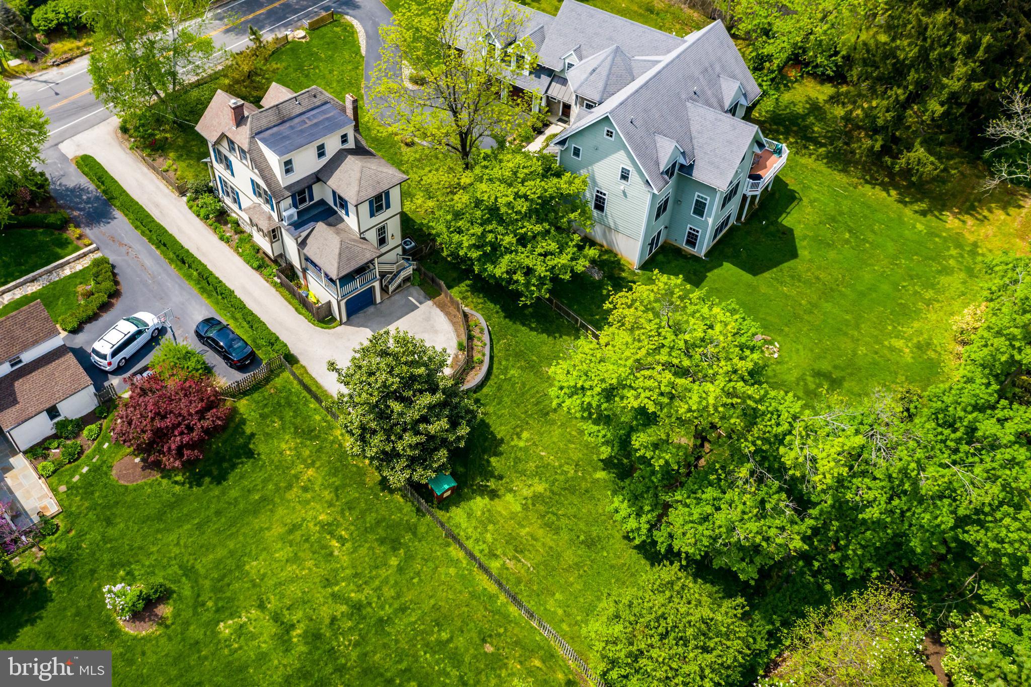 319 Conestoga Road Wayne, PA 19087 - Photo 31 of 37 Aerial view from back