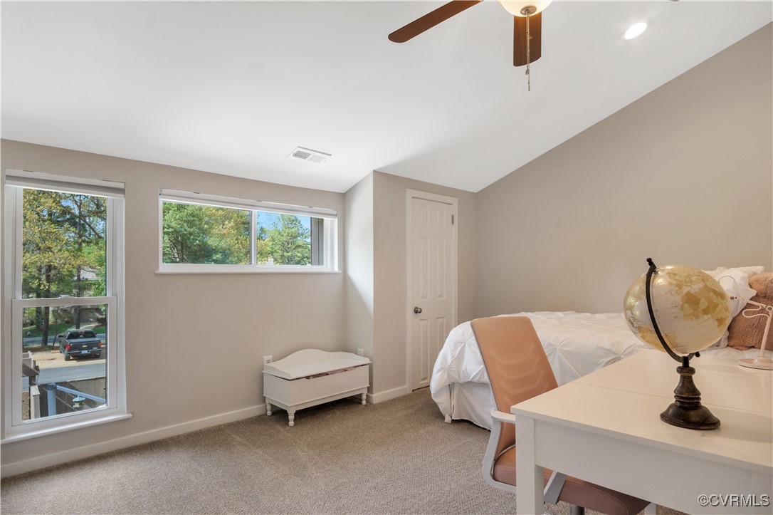 106 Harrops Glen Williamsburg, VA 23185 - Photo 29 of 46 3rd bedroom with view of courtyard