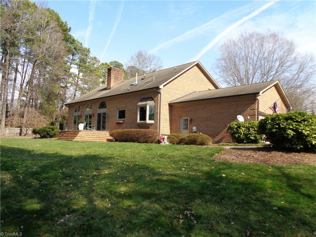 3602 Waldenbrook Road Greensboro, NC 27407 - Photo 3 of 21 Left Rear Elevation