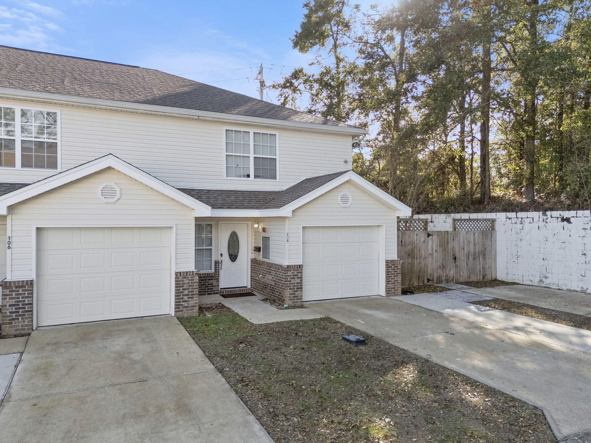 108 Corwin Drive Crestview, FL 32539 - Photo 20 of 20 a view of a house with a yard and garage