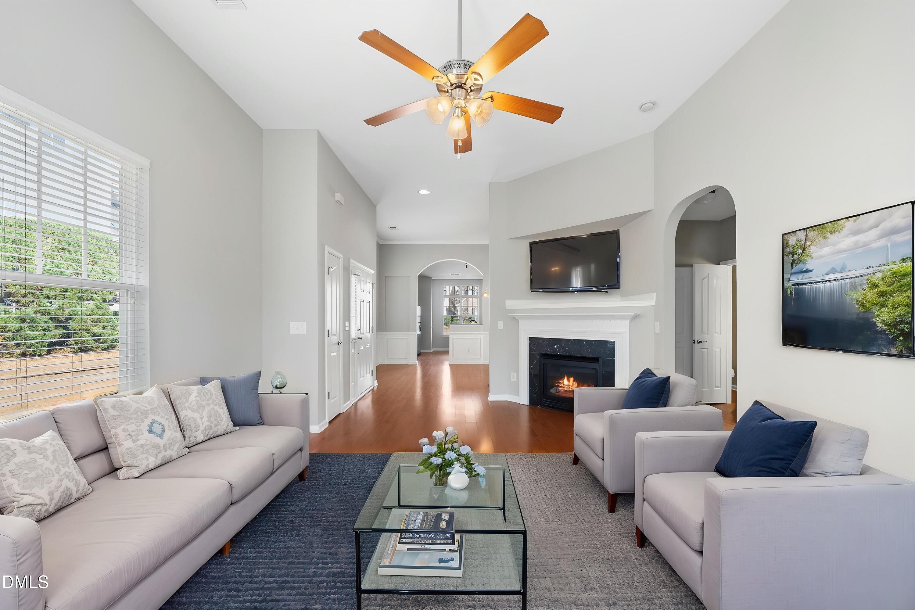7841 Cape Charles Drive Raleigh, NC 27617 - Photo 21 of 52 DSC00956 - Living Room - Modern - 0