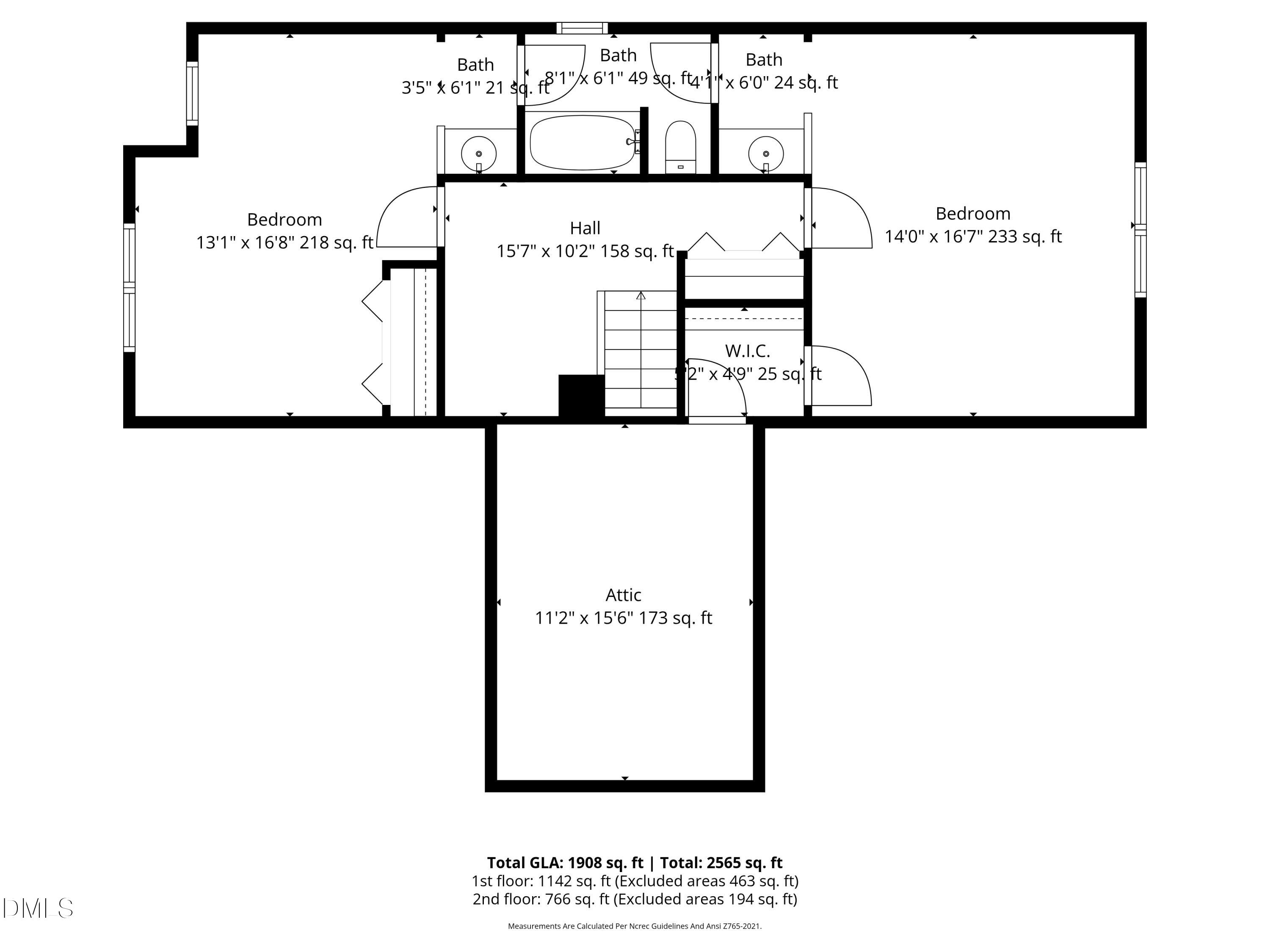 7841 Cape Charles Drive Raleigh, NC 27617 - Photo 35 of 52 2nd_floor_7841_cape_charles_drive_raleig