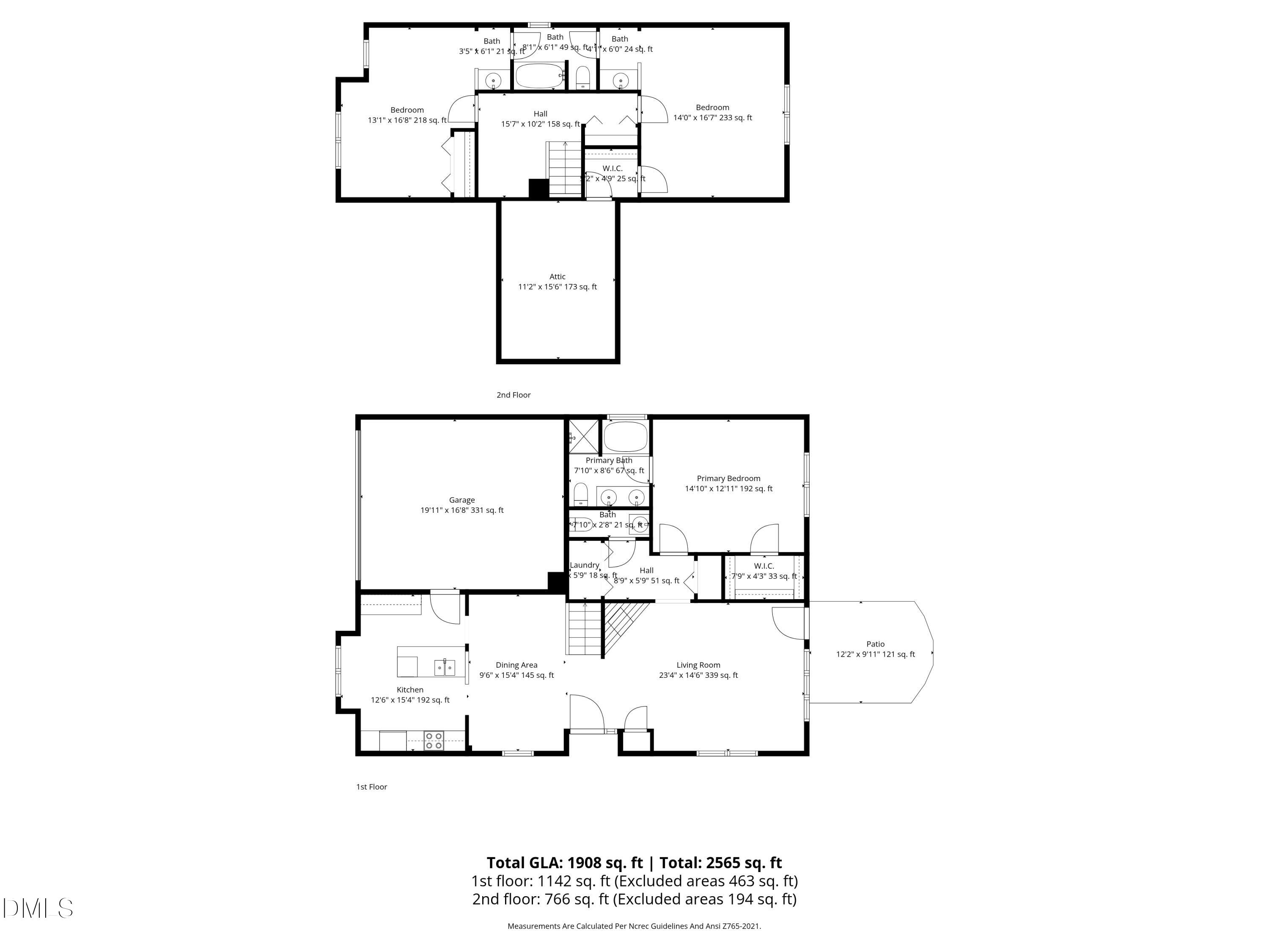 7841 Cape Charles Drive Raleigh, NC 27617 - Photo 52 of 52 all_floors_7841_cape_charles_drive_ralei