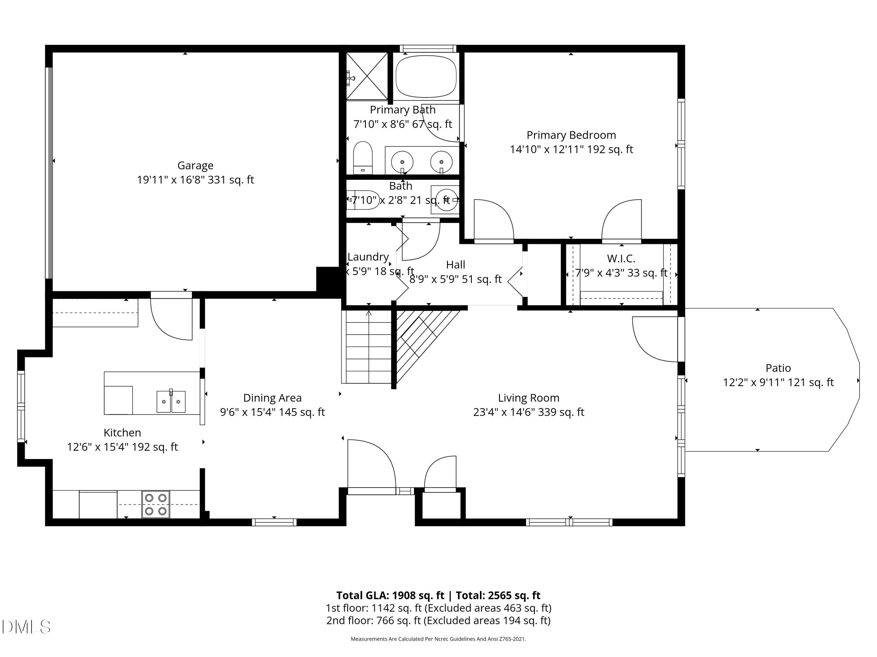 7841 Cape Charles Drive Raleigh, NC 27617 - Photo 8 of 52 1st_floor_7841_cape_charles_drive_raleig