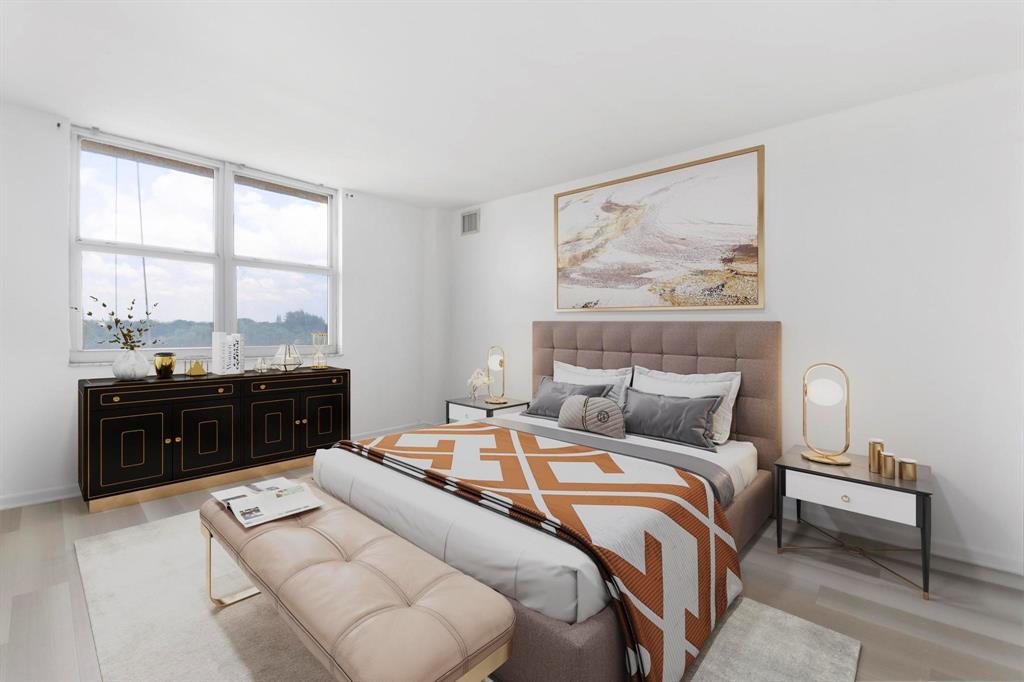 1625 Southeast 10th Avenue, Unit 508 Fort Lauderdale, FL 33316 - Photo 11 of 22 a bedroom with a bed and a window