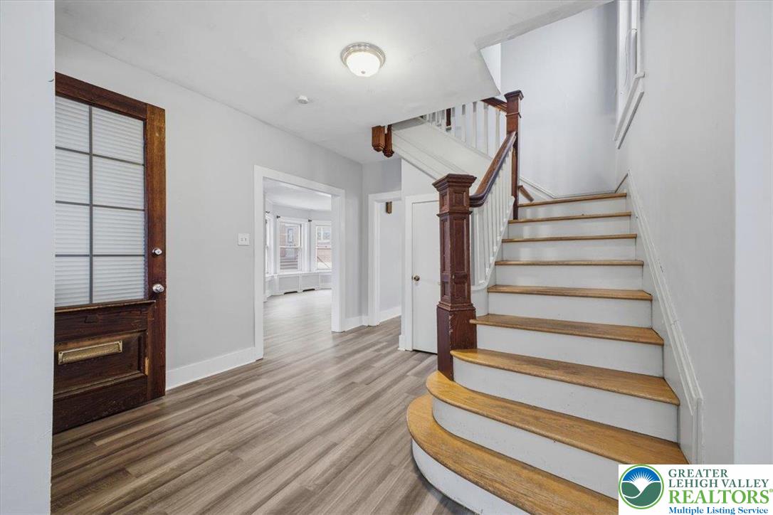 1229 Main Street Northampton, PA 18067 - Photo 4 of 24 a view of entryway and hall with wooden floor