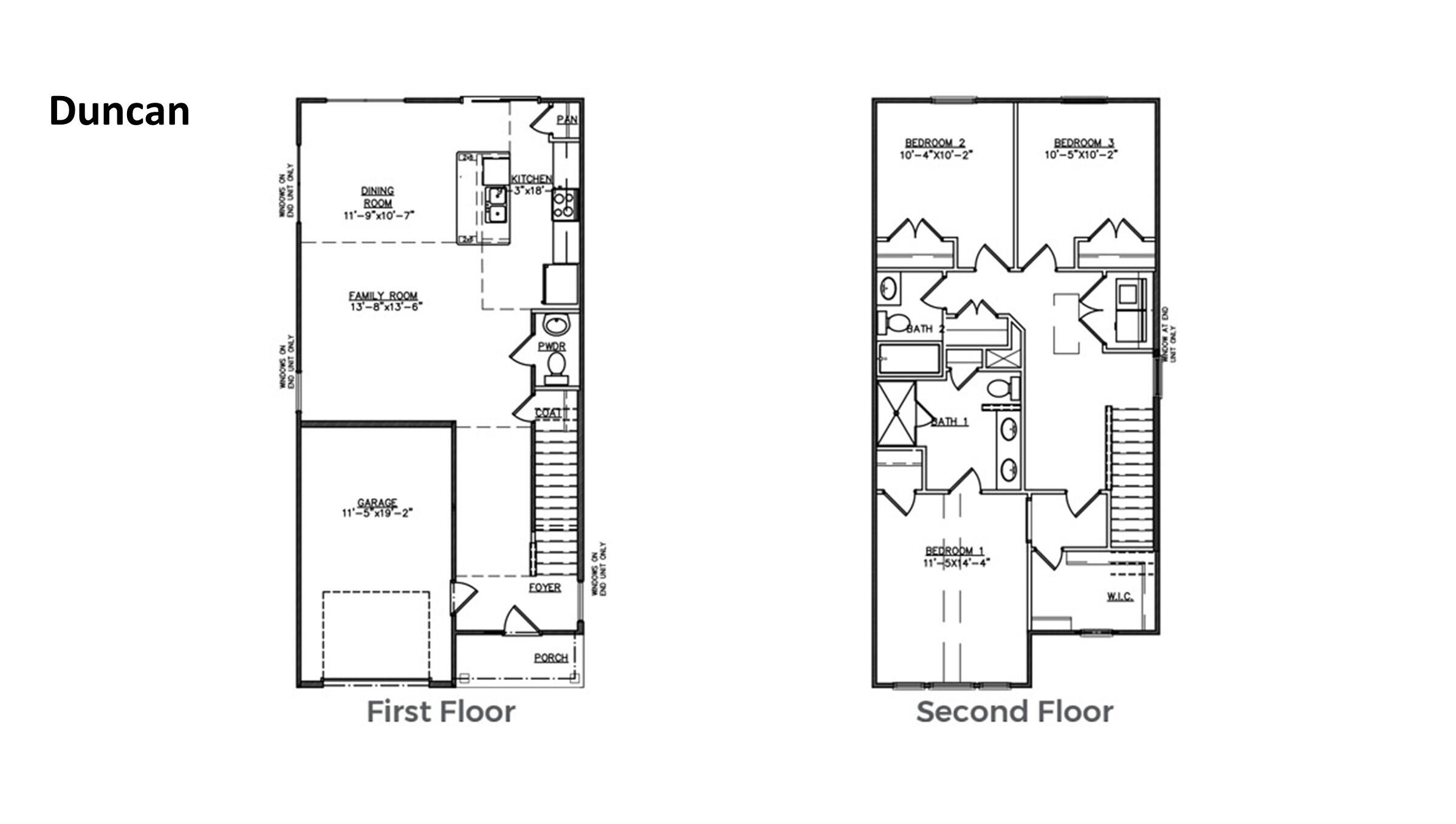 134 Orchid Bloom Circle Moncks Corner, SC 29461 - Photo 44 of 44 Duncan_Floorplan_