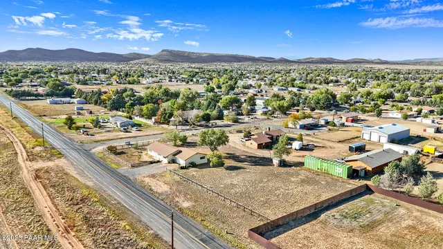 a view of a city and an ocean view
