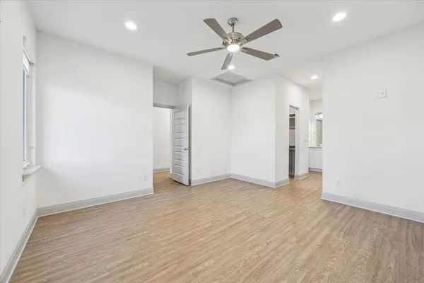 wooden floor in an empty room