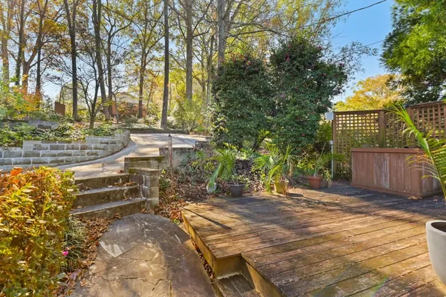 a view of outdoor space with trees