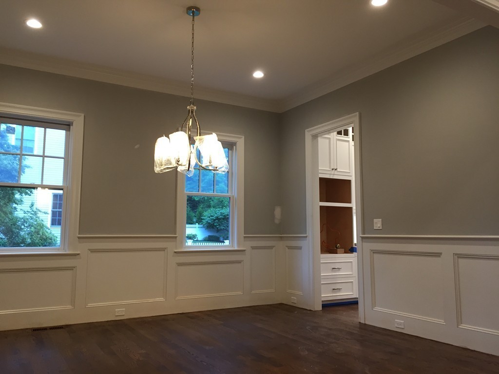 7 Marshall Road Wellesley, MA 02482 - Photo 19 of 29 a view of empty room with wooden floor and fan