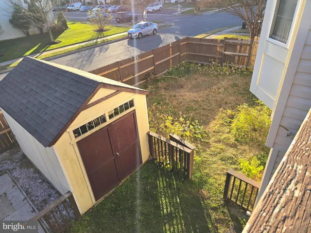a view of swimming pool from a balcony