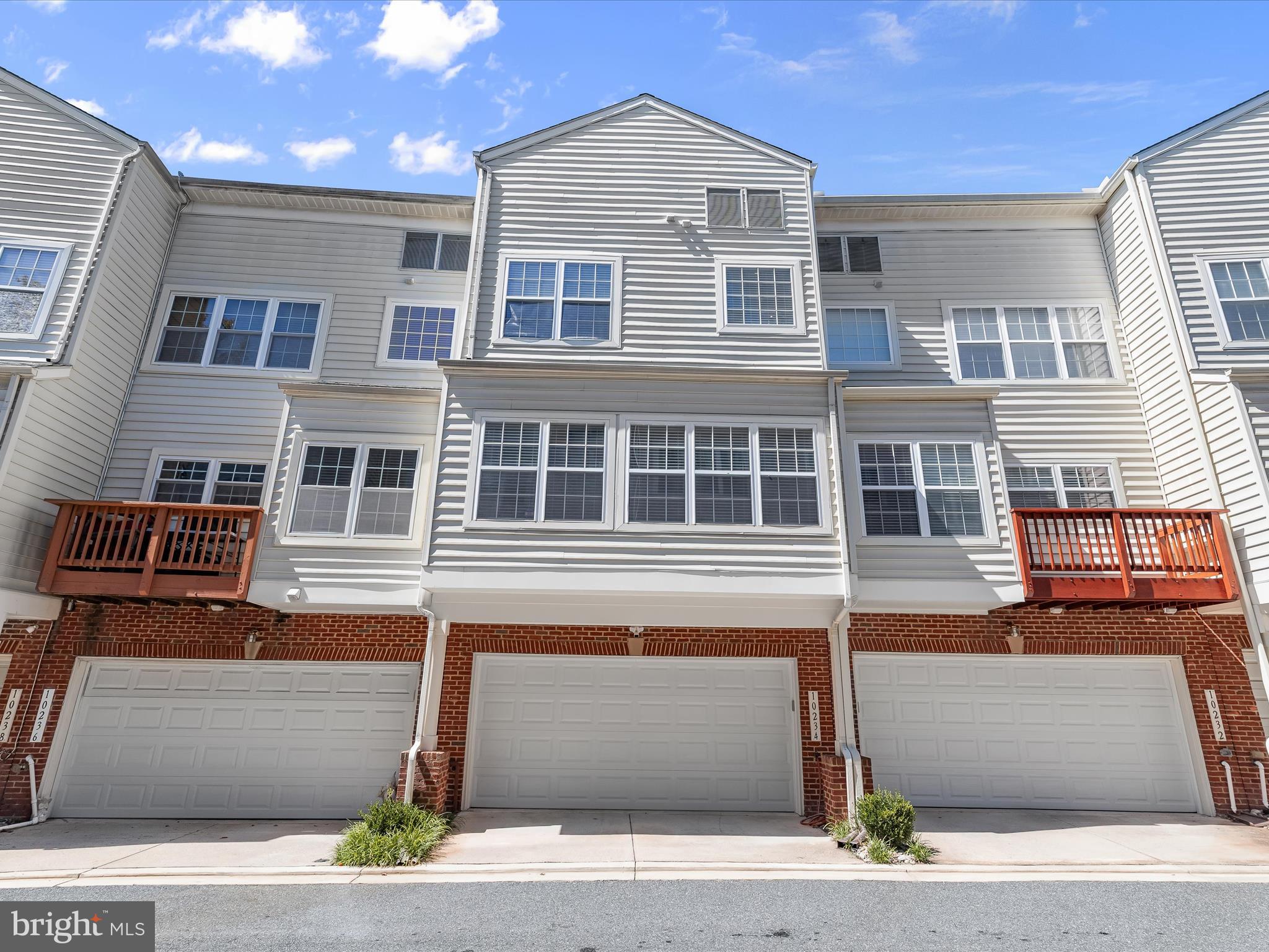 10234 Brighton Ridge Way, Unit 105 Columbia, MD 21044 - Photo 36 of 40 Rear Two Car Garage