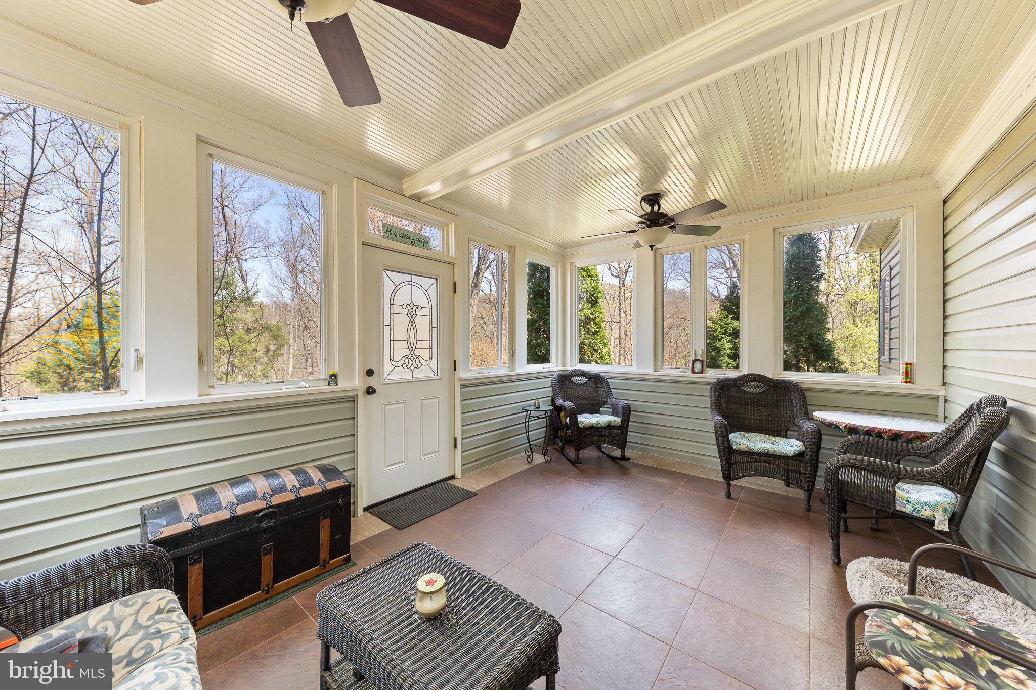 68 Farms Ridge Lane Front Royal, VA 22630 - Photo 37 of 56 Enclosed Porch to pool deck