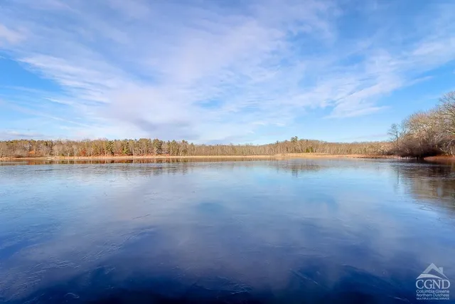 a view of an ocean with city view