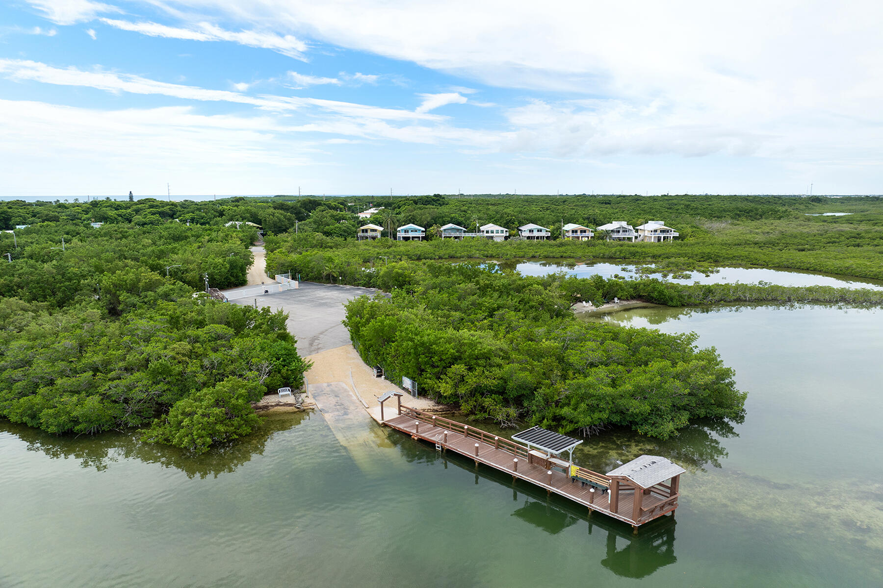 102 South Drive Key Largo, FL 33037 - Photo 25 of 26 a view of lake with residential houses
