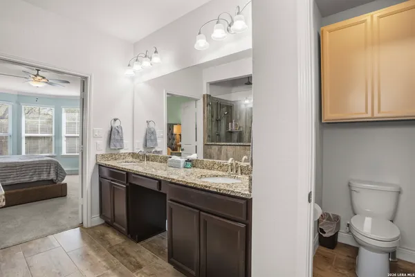 a bathroom with a sink and a toilet