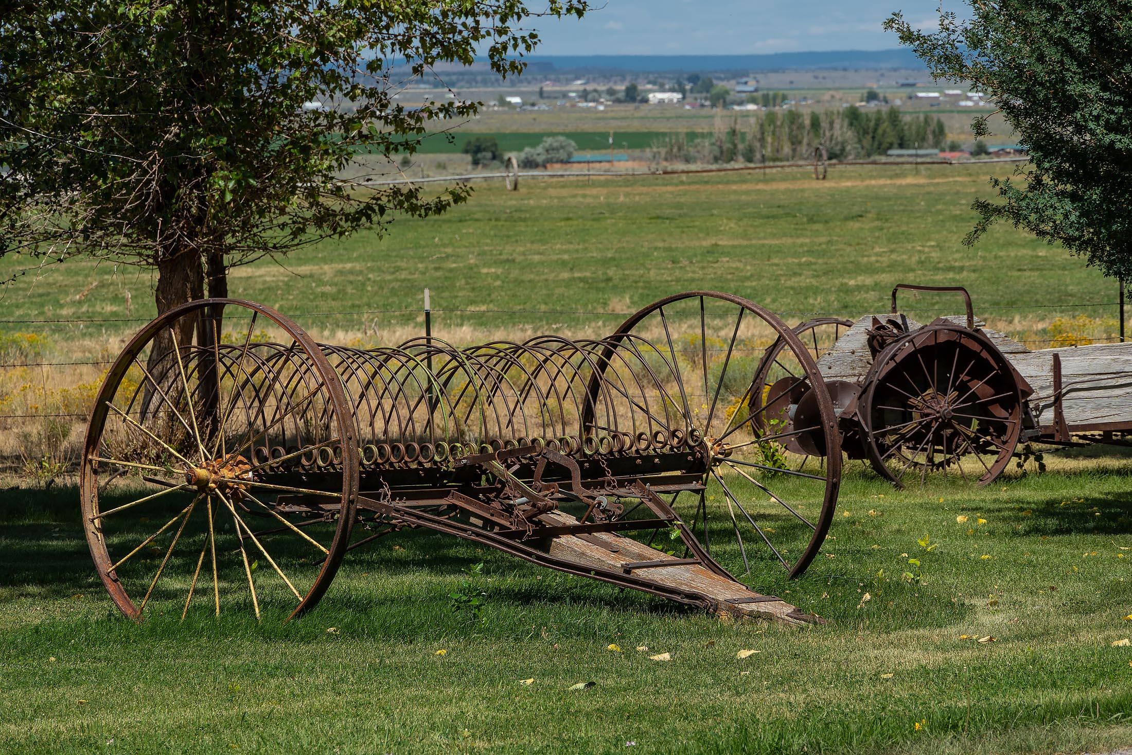 59047 Old Lake Road Christmas Valley, OR 97641 - Photo 45 of 55 Antique hay rake