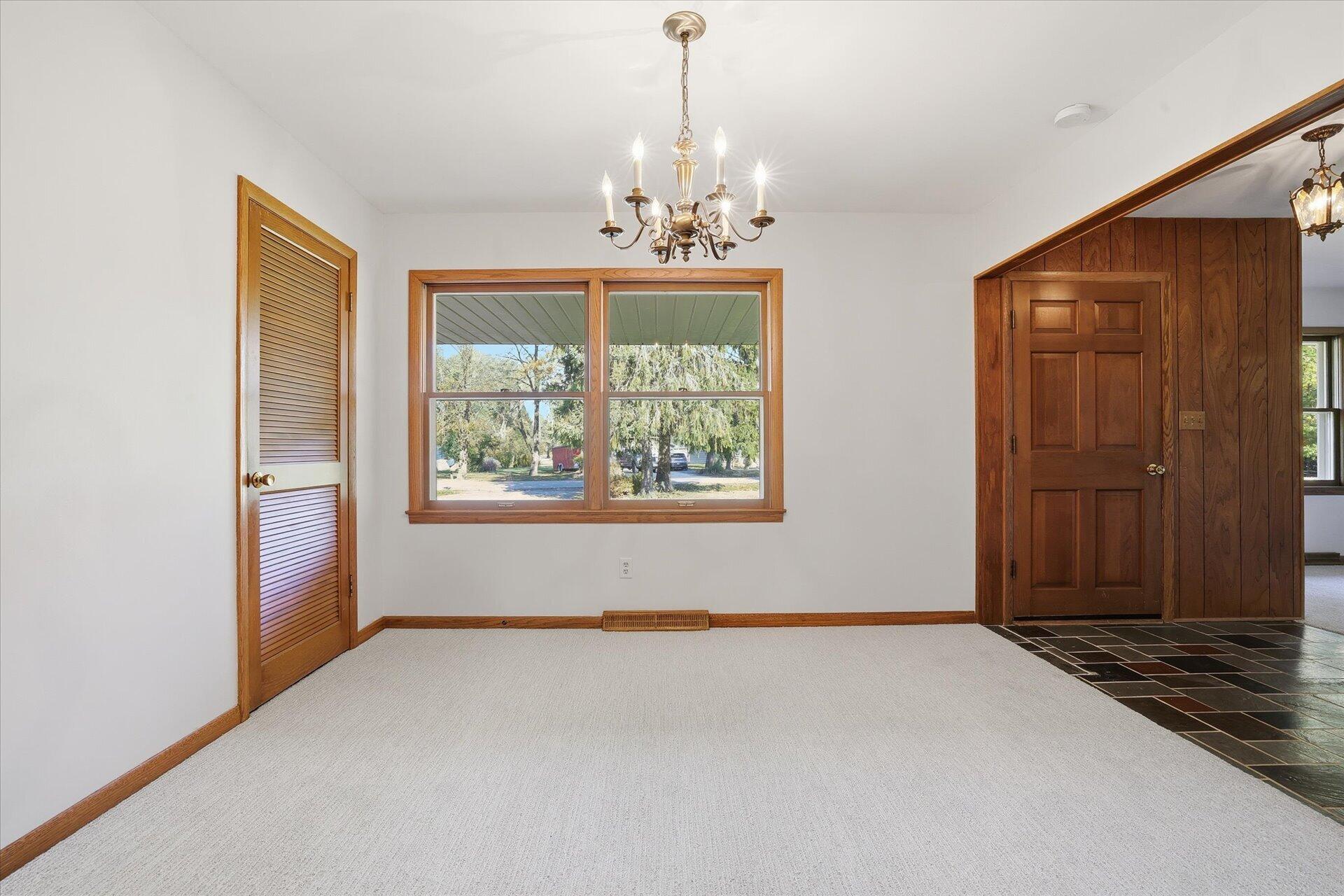14235 West Maylore Drive New Berlin, WI 53151 - Photo 7 of 40 Dining Room w/Walk-In Pantry, NEW Carpet, & Fresh Paint