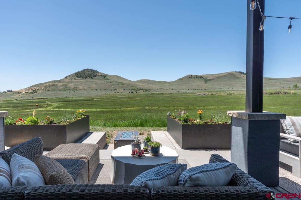 347 Overlook Trail Gunnison, CO 81230 - Photo 22 of 45 a view of a terrace with furniture