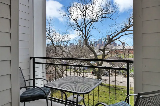 a view of staircase with a potted plant
