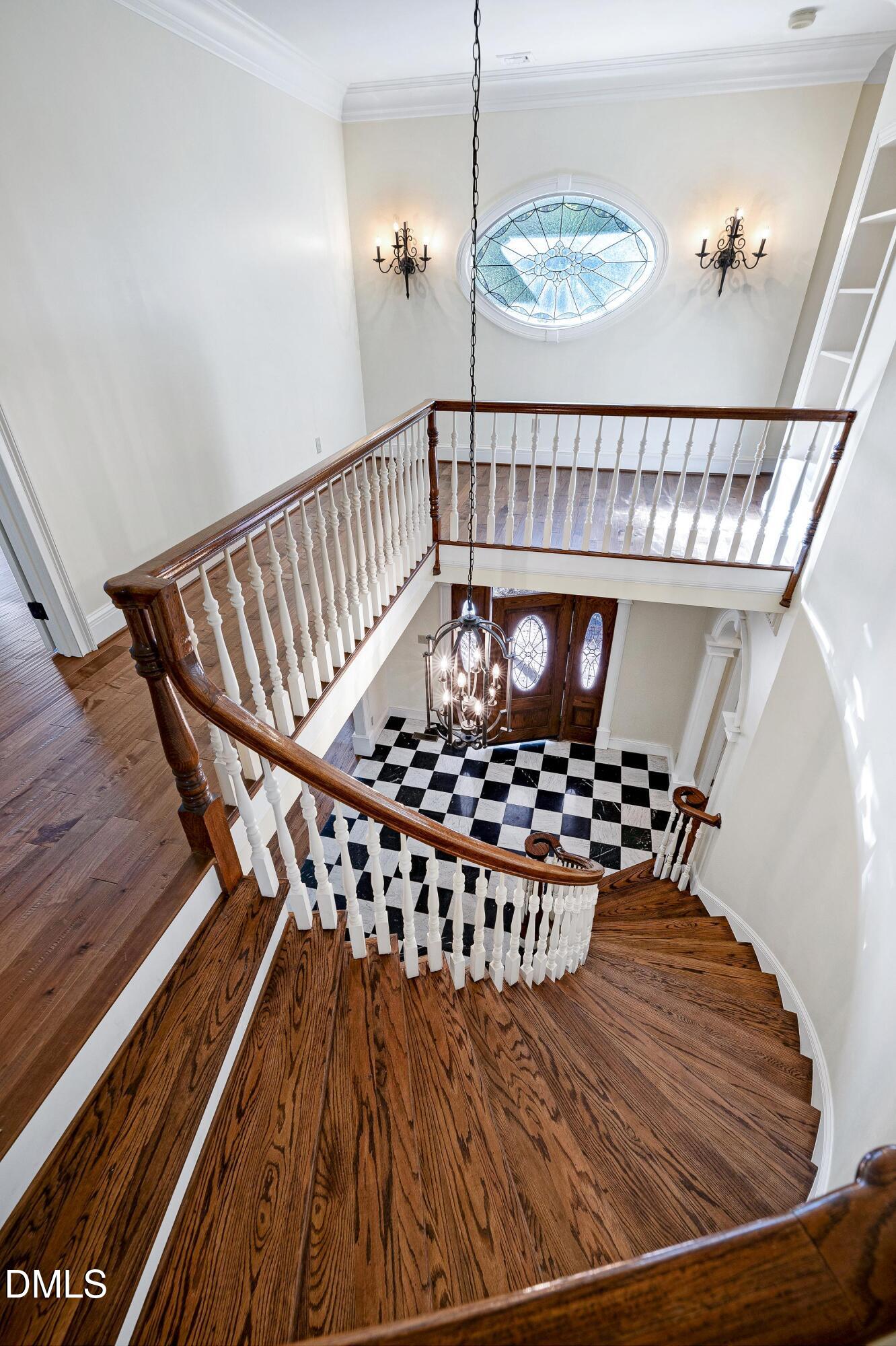6825 Mactavish Way Raleigh, NC 27613 - Photo 47 of 100 a view of entryway with wooden floor