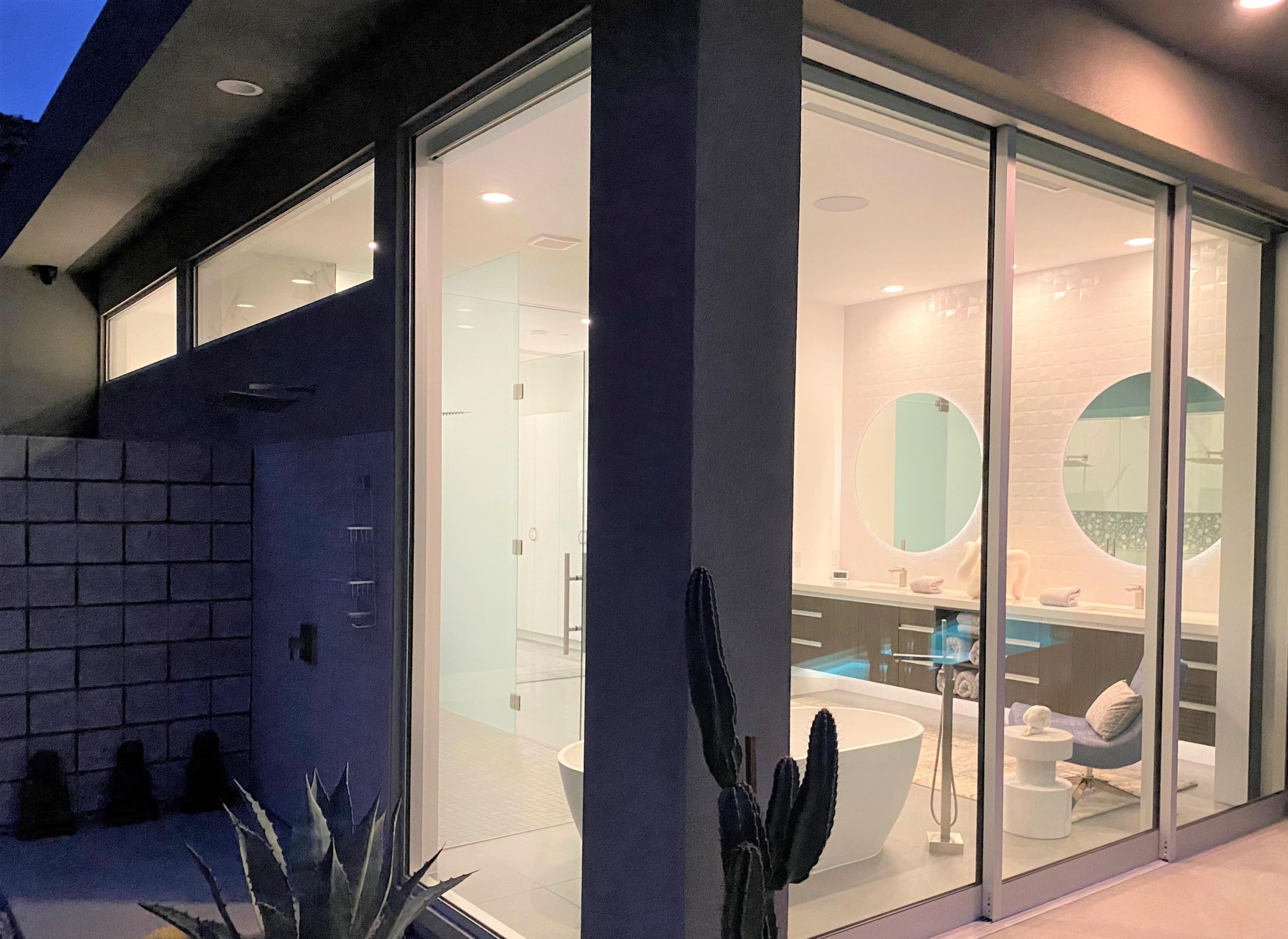 1747 Pinnacle Point Palm Springs, CA 92264 - Photo 29 of 76 a view of balcony and living room