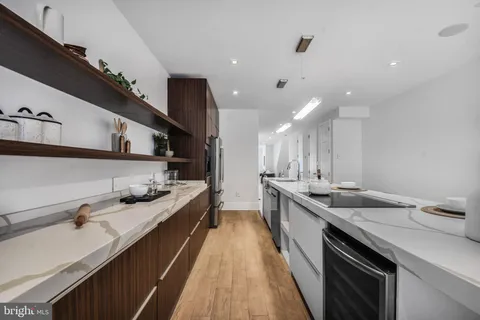 a lobby with furniture and outdoor view