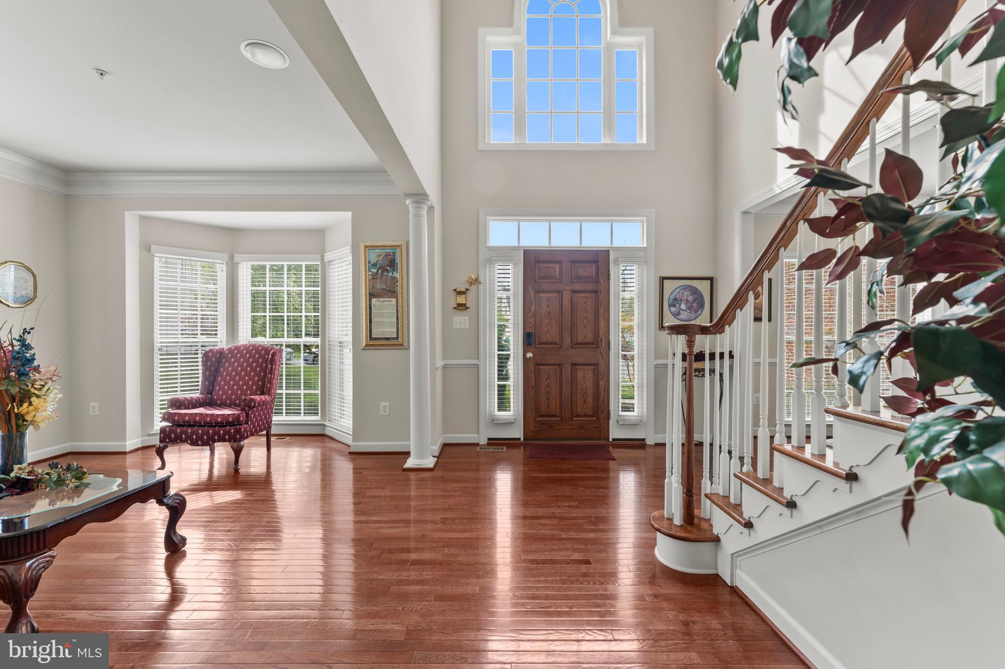 10916 Sir Paul Place Clinton, MD 20735 - Photo 17 of 66 a living room with furniture floor to ceiling windows and a rug