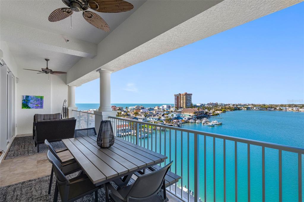 17717 Gulf Boulevard, Unit 702 Redington Shores, FL 33708 - Photo 28 of 99 a view of a roof deck with furniture