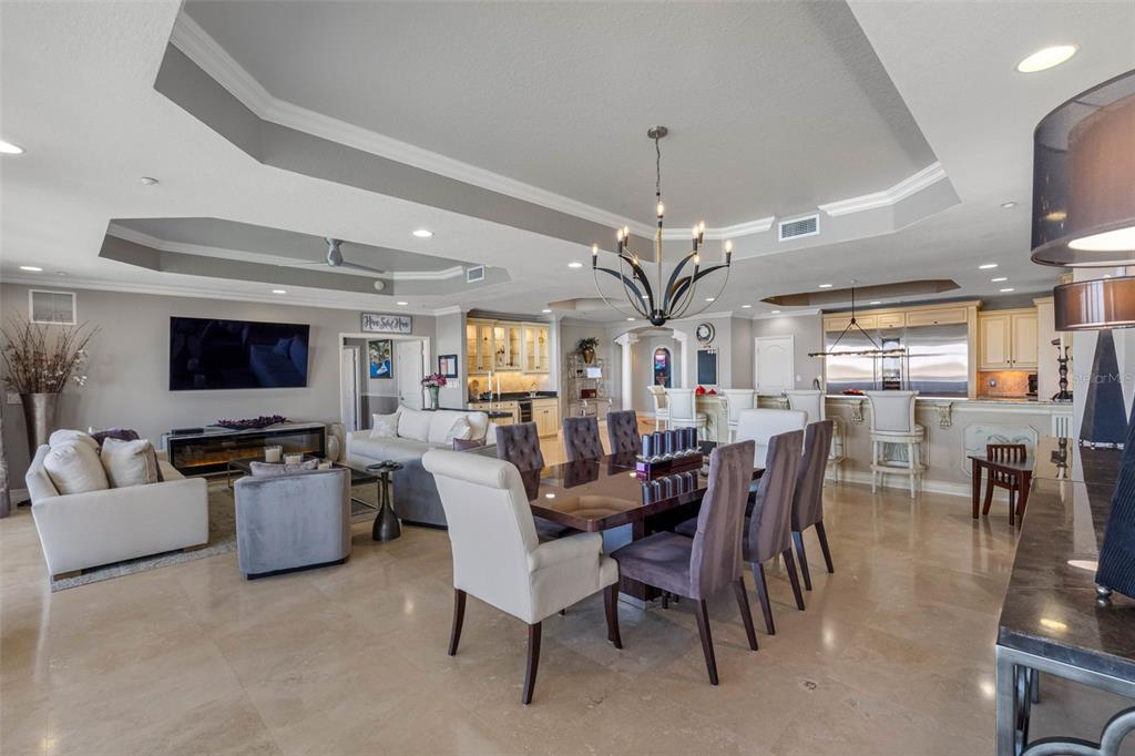 17717 Gulf Boulevard, Unit 702 Redington Shores, FL 33708 - Photo 55 of 99 a view of a dining room with furniture