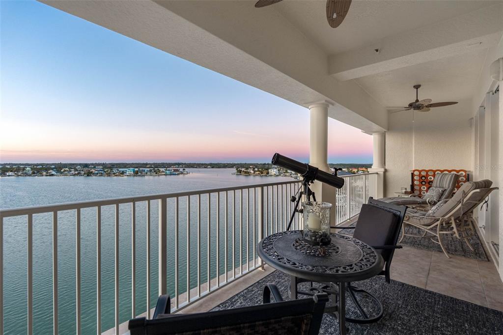 17717 Gulf Boulevard, Unit 702 Redington Shores, FL 33708 - Photo 9 of 99 a view of balcony with furniture