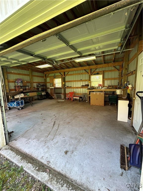 255 Holley Hole Road Constantia, NY 13044 - Photo 7 of 24 workspace in garage