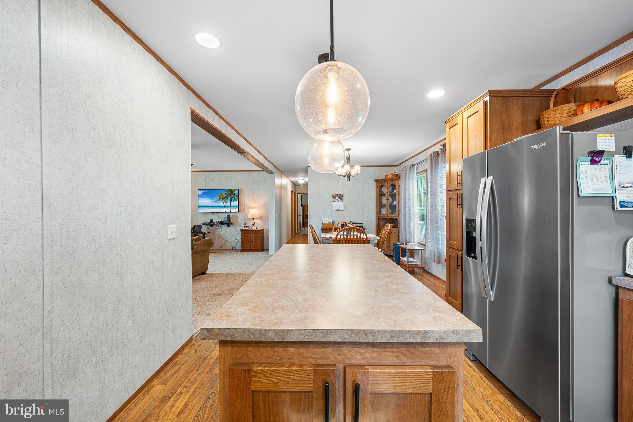 474 Barrington Road Macungie, PA 18062 - Photo 12 of 28 a kitchen with stainless steel appliances granite countertop a refrigerator a oven and a sink