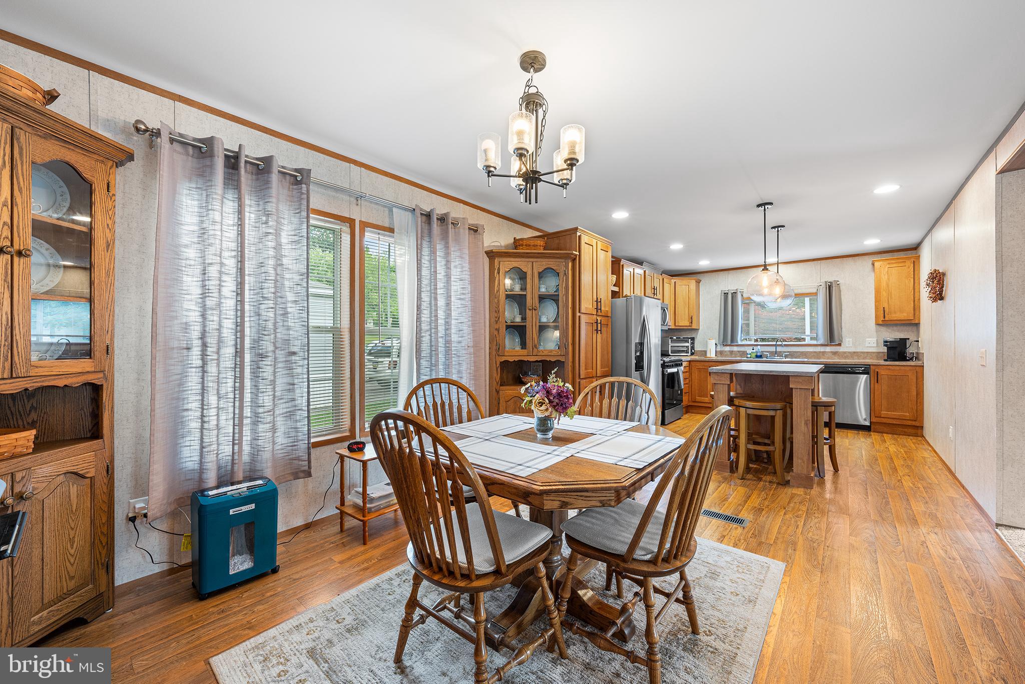 474 Barrington Road Macungie, PA 18062 - Photo 14 of 28 a view of a dining room with furniture window and wooden floor