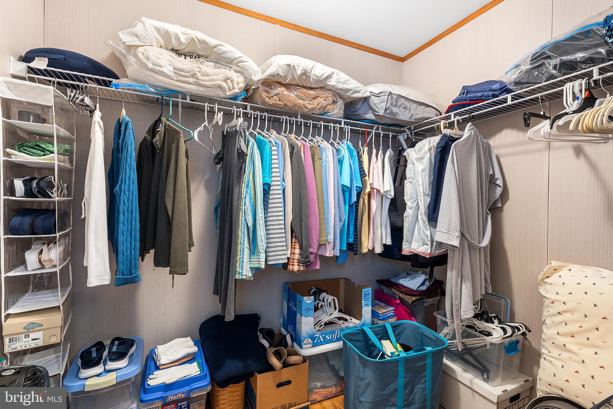 474 Barrington Road Macungie, PA 18062 - Photo 20 of 28 a view of walk in closet with clothes and shoes