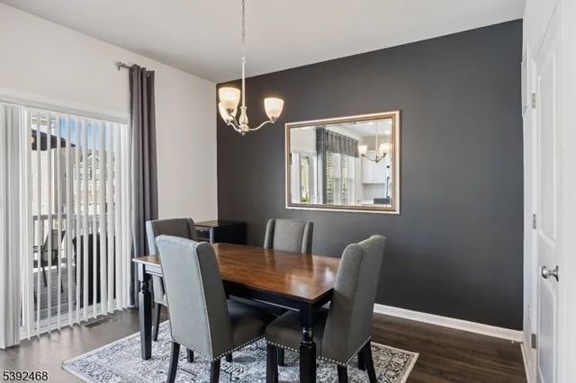 an outdoor space with furniture