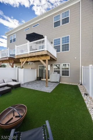 a view of outdoor space with seating