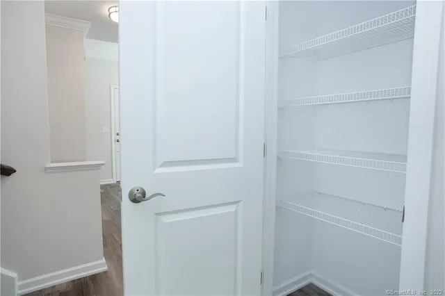 a view of a closet