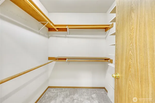 a view of walk in closet