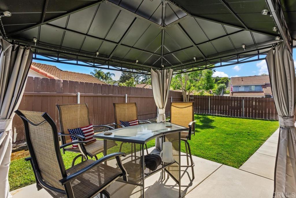 4616 Arrowhead Court Oceanside, CA 92056 - Photo 43 of 50 a patio with a table and chairs