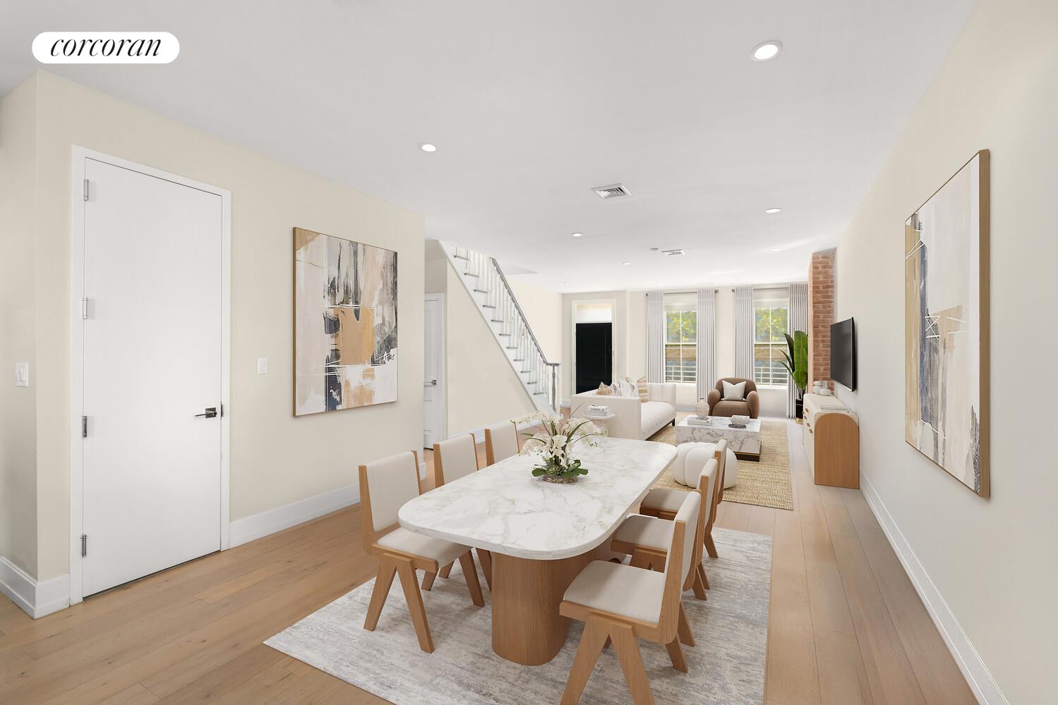 139 Rochester Avenue Brooklyn, NY 11213 - Photo 4 of 17 a view of a dining room with furniture